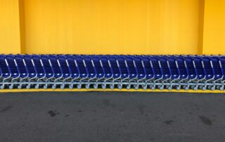 carts for groceries, retail project